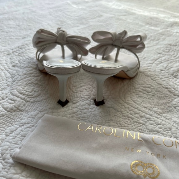 NWOT Caroline Constas Whit Sandal, White - Picture 3 of 5